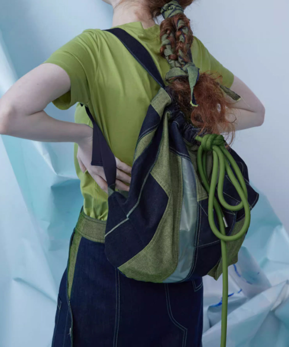Denim Backpack