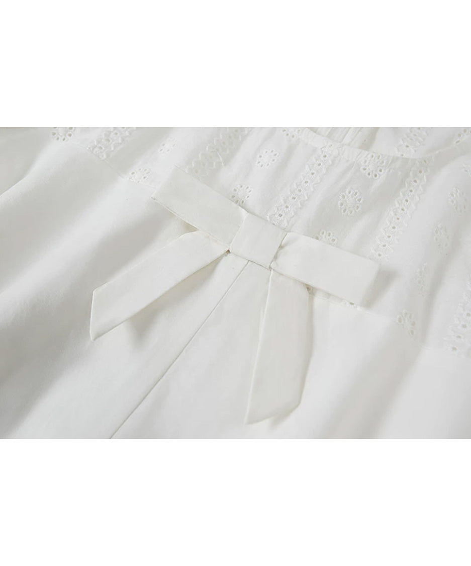 Side Cut Bow Dress