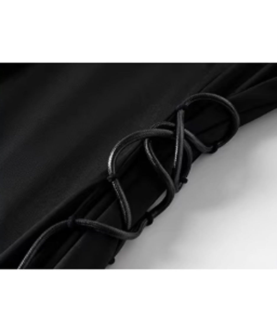 Gloss Panel Strap Dress