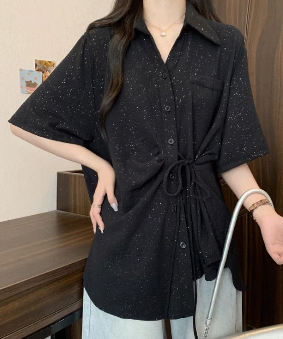 Drape Knot Blouse