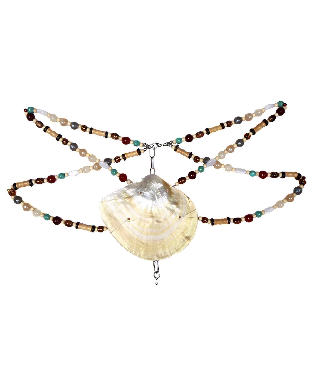 Shell Colorful Bead Belt