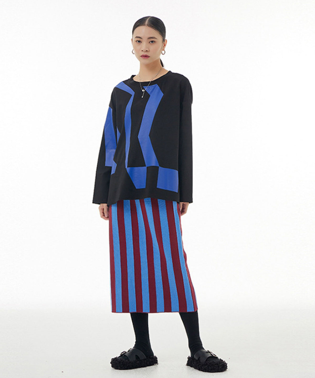 Rubber Print Top