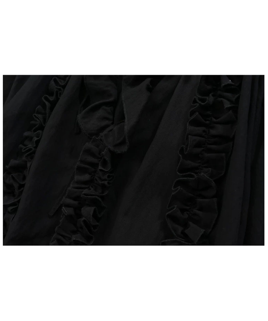 Draw Shirring Dress