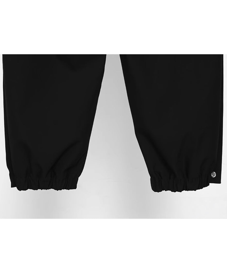 Side Button Tapered Pants