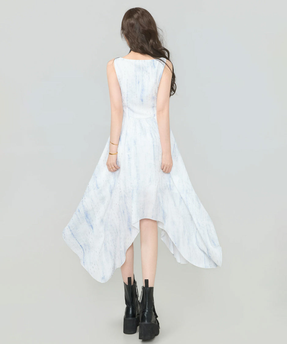 Drape Veil Dress
