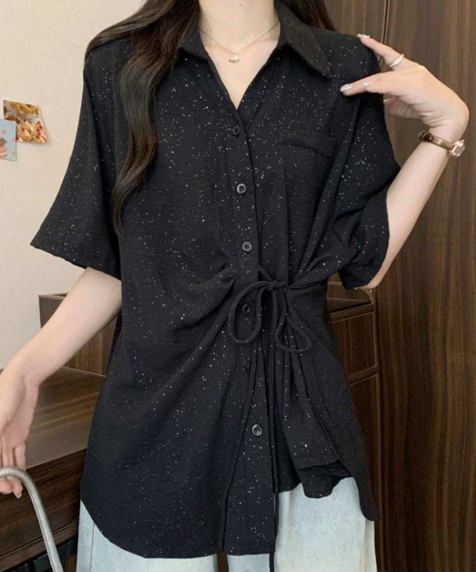 Drape Knot Blouse