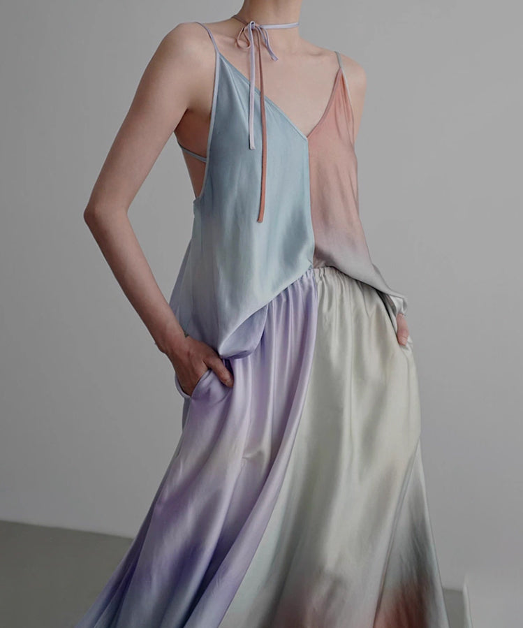 Satin Colorblock Series