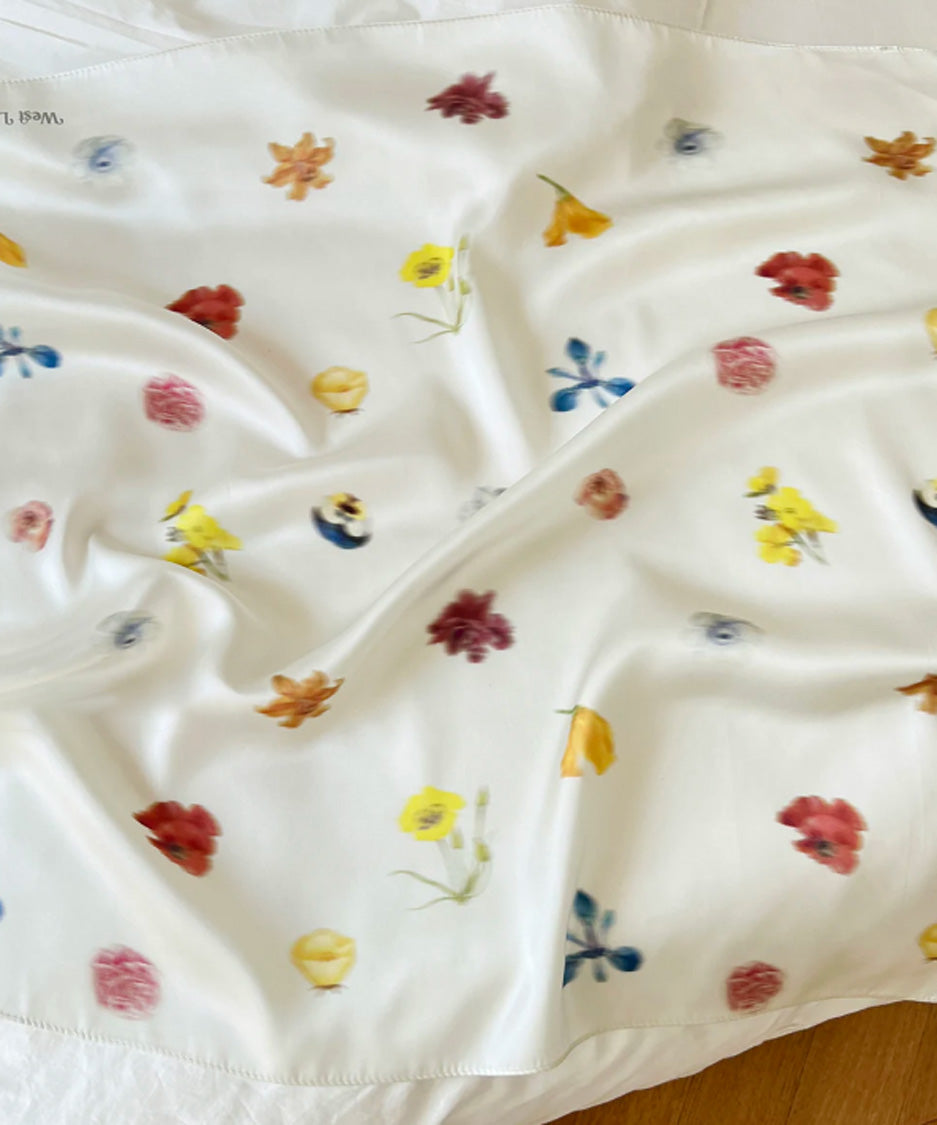 Poetic Motif Square Scarf