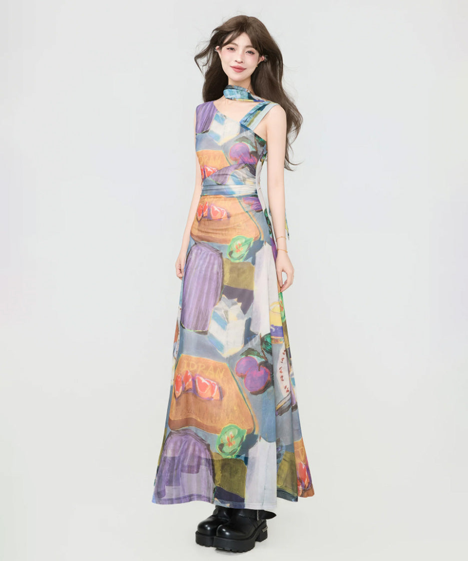 Palette Drift Dress
