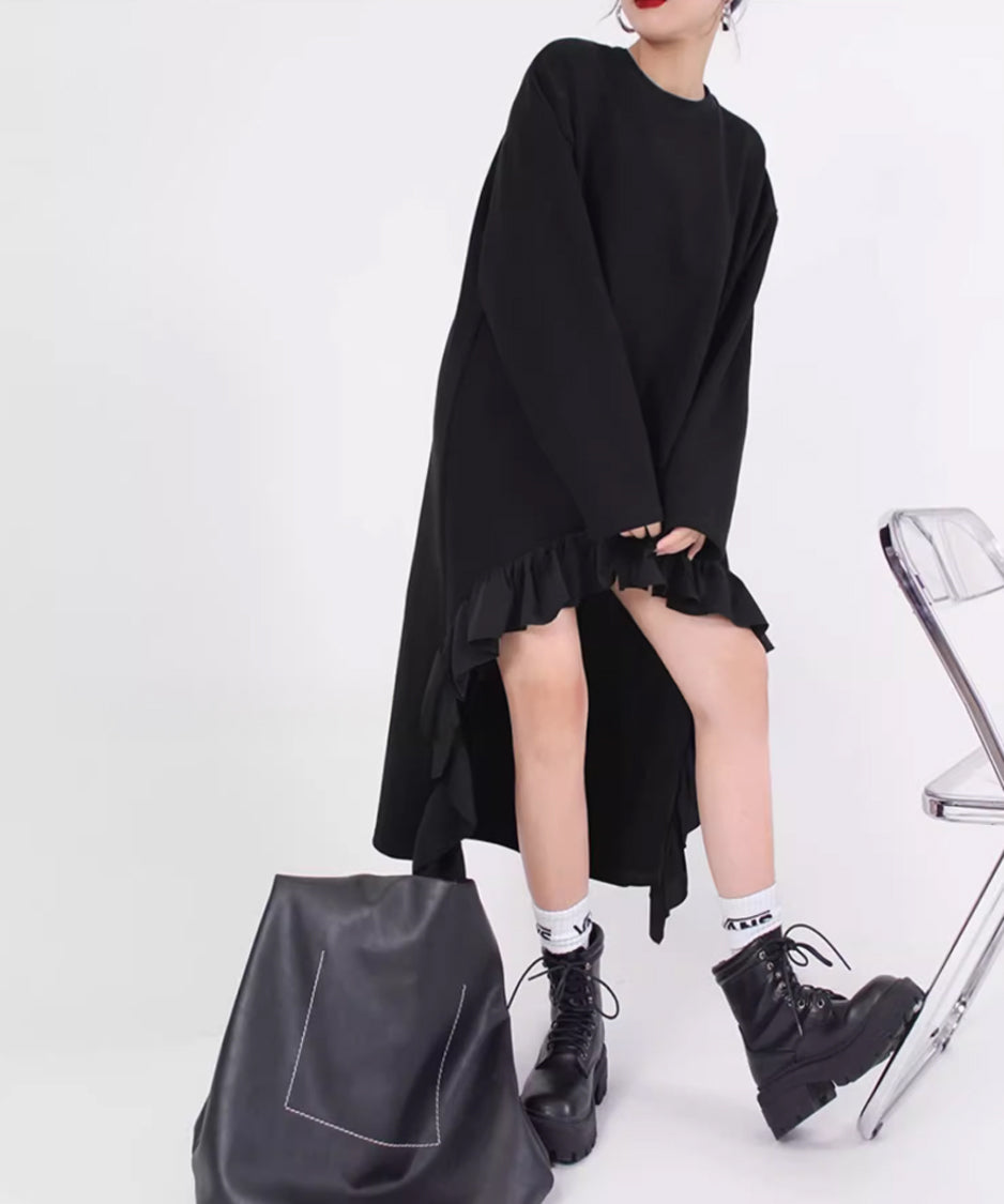 Fishtail Sweat Dress