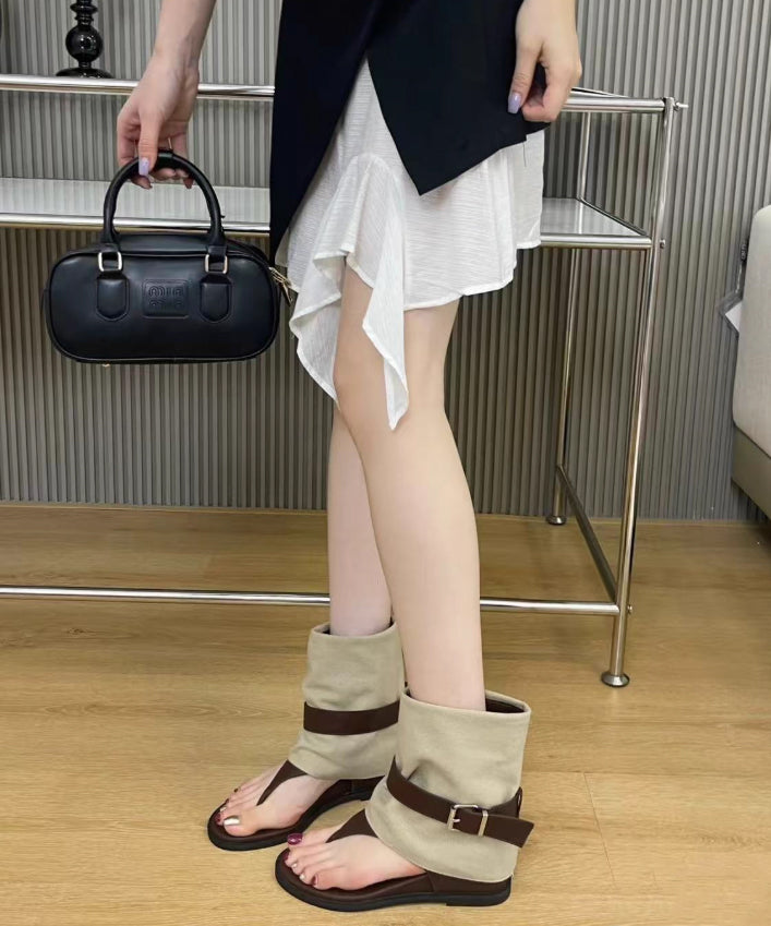 Canvas Belted Cover Sandal