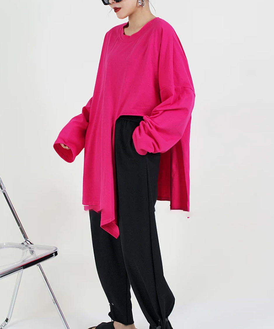 Side Slit Drape Top