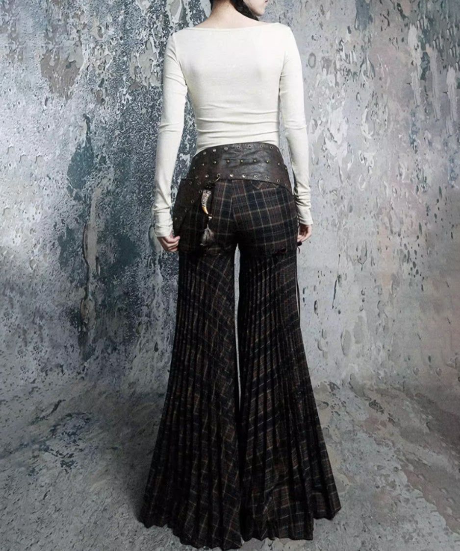Button Accent Wrap Neck Top