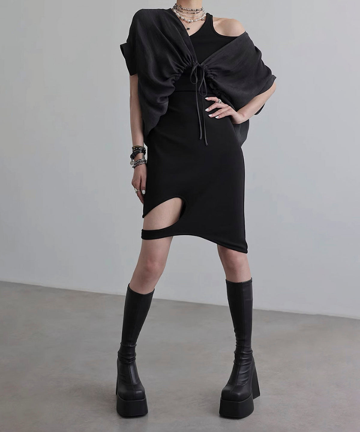Square Sleeve Blouse