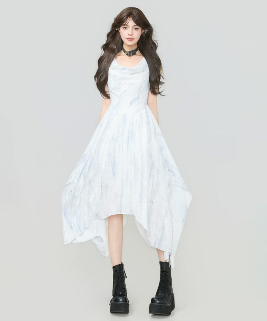 Drape Veil Dress