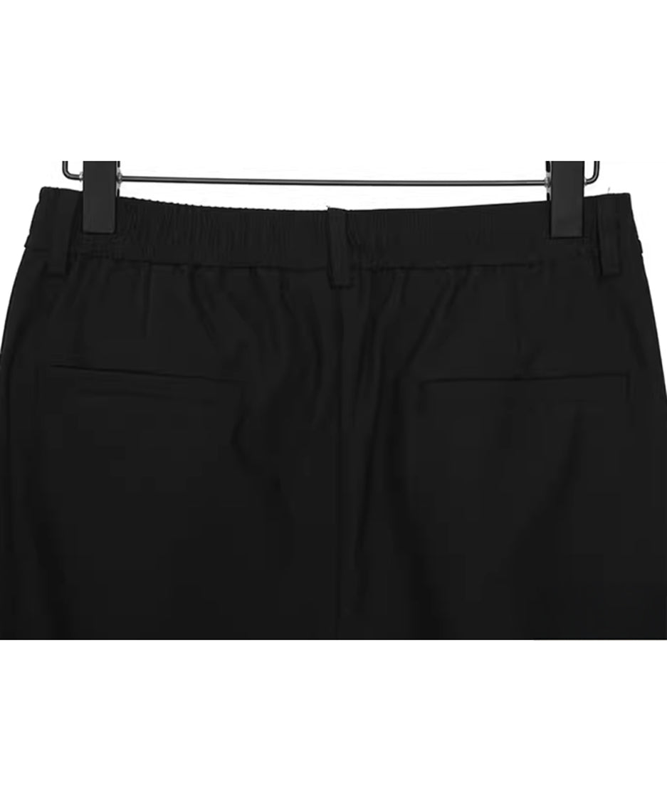 Side Button Tapered Pants