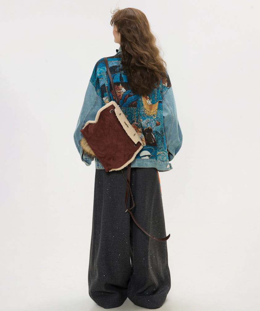 Vintage Patch Denim Jacket