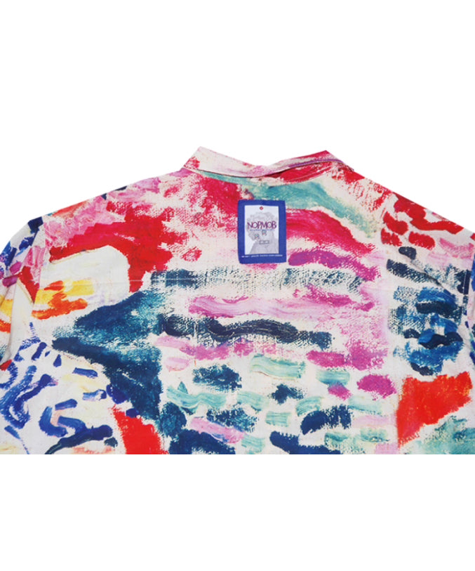 Brush Stroke Oversized Shirt