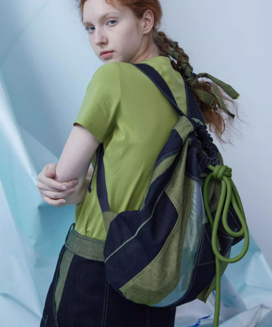 Denim Backpack