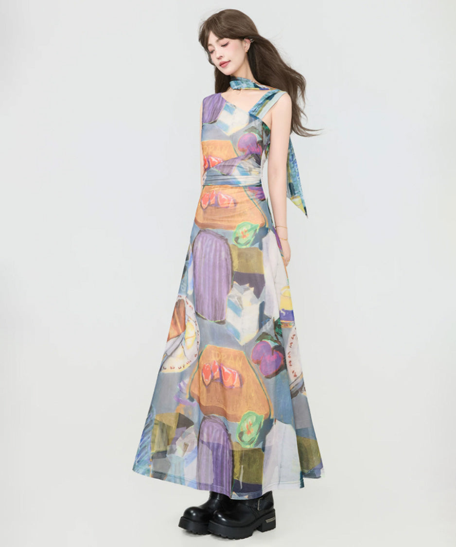 Palette Drift Dress