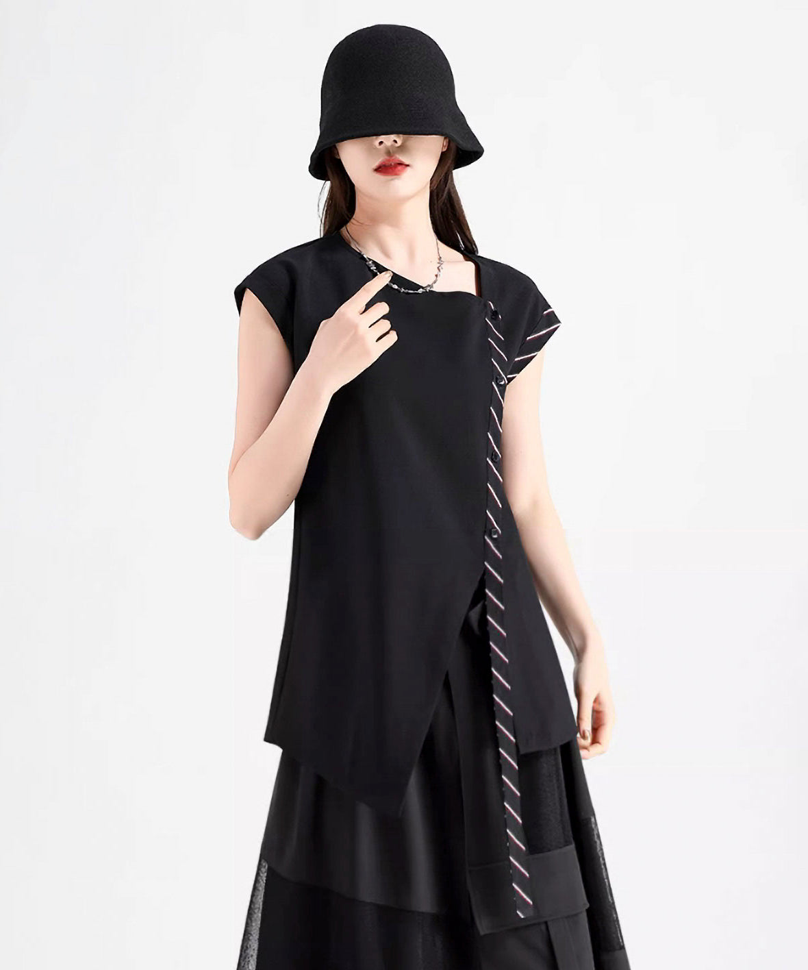 Stripe Line Top