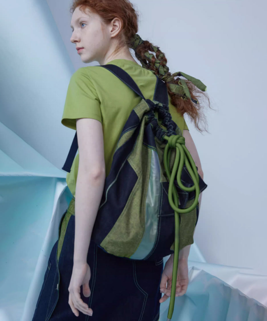 Denim Backpack