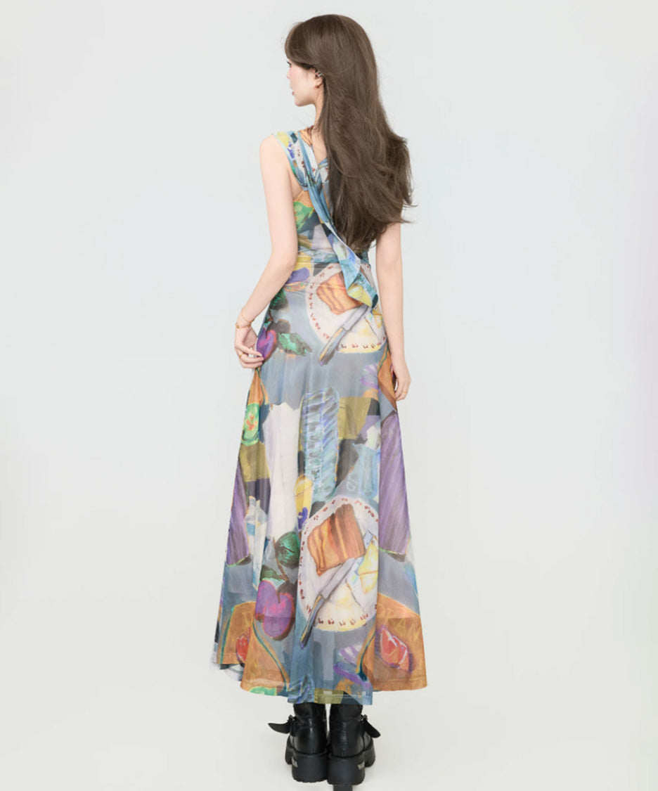 Palette Drift Dress
