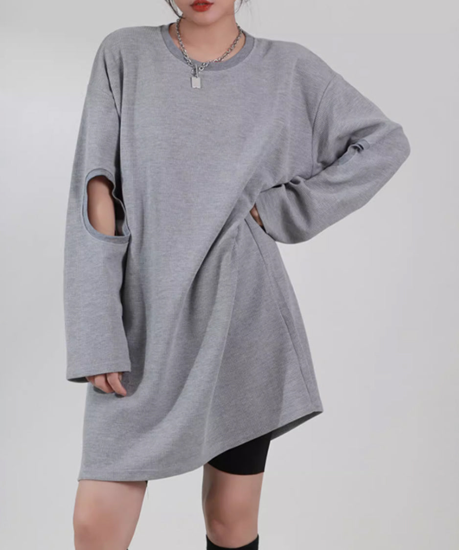 Elbow Cutout Dress