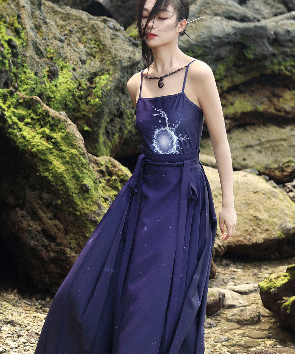 Water Ball Print Top