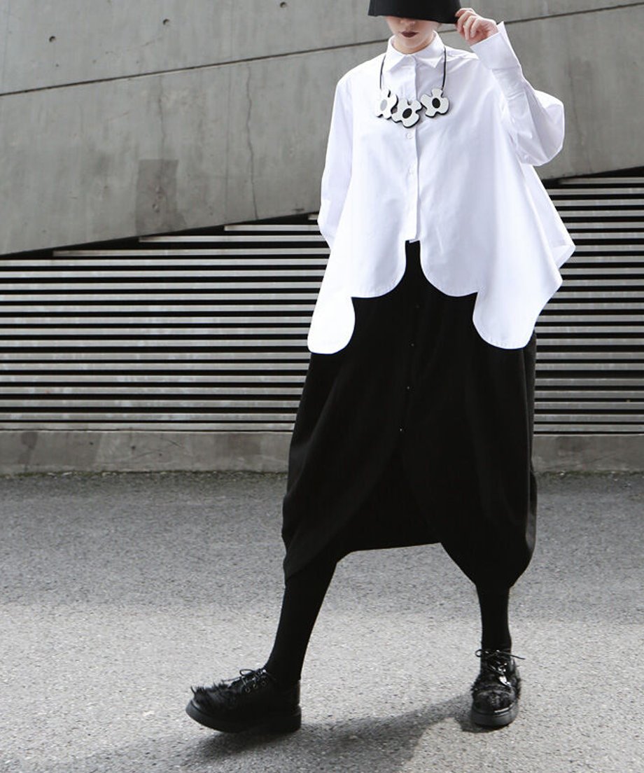 Scalloped Shirt
