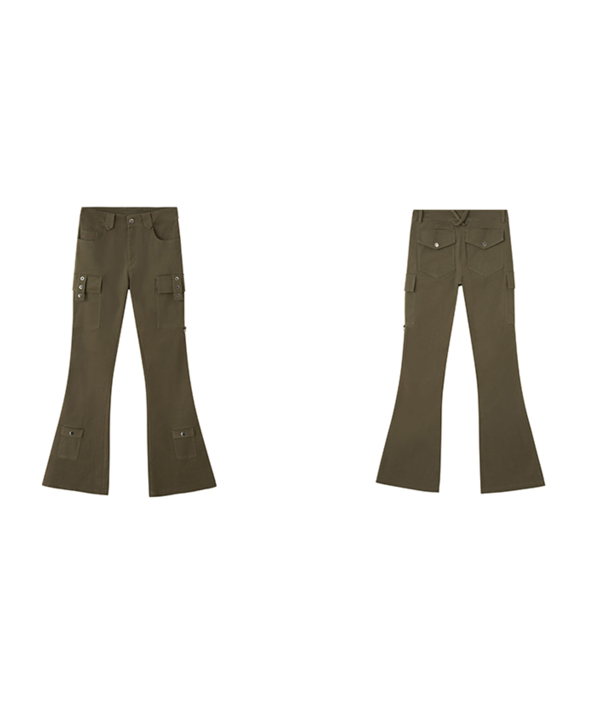 Straight Micro Flare Pants