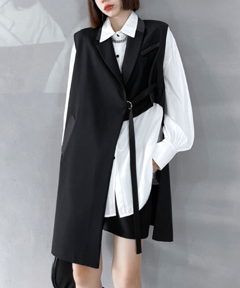 mirror naccino vest