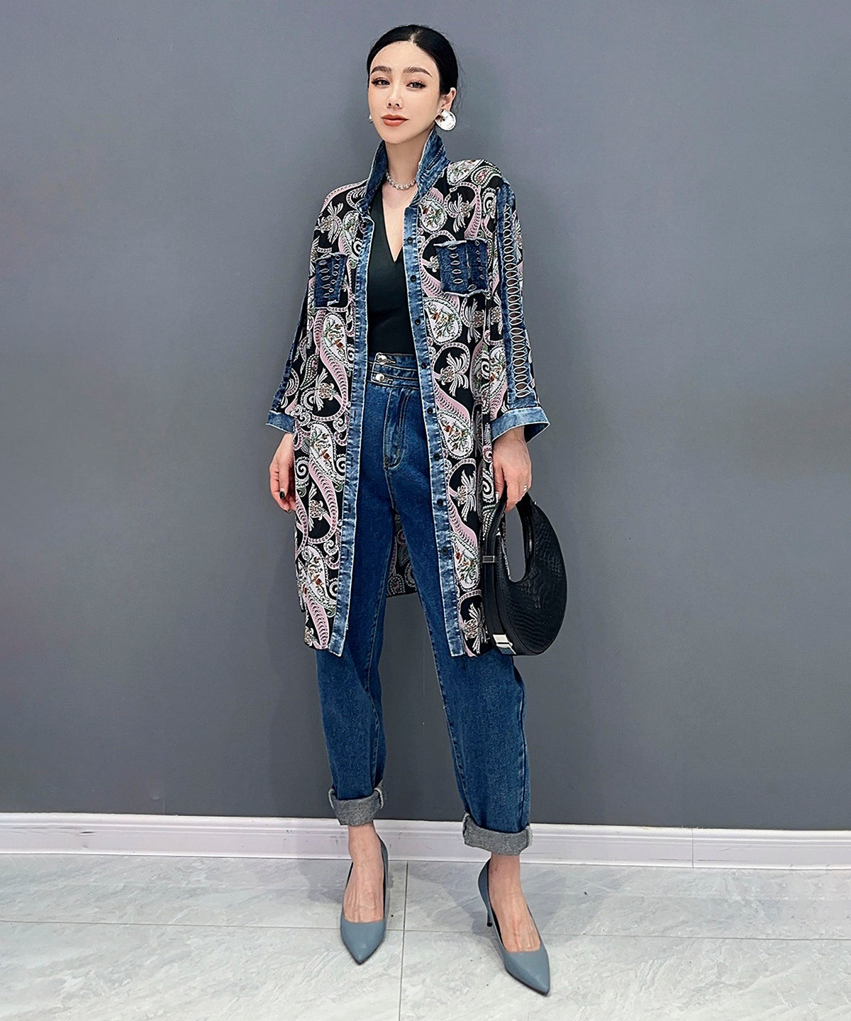 Sleeve Cut-out Blouse