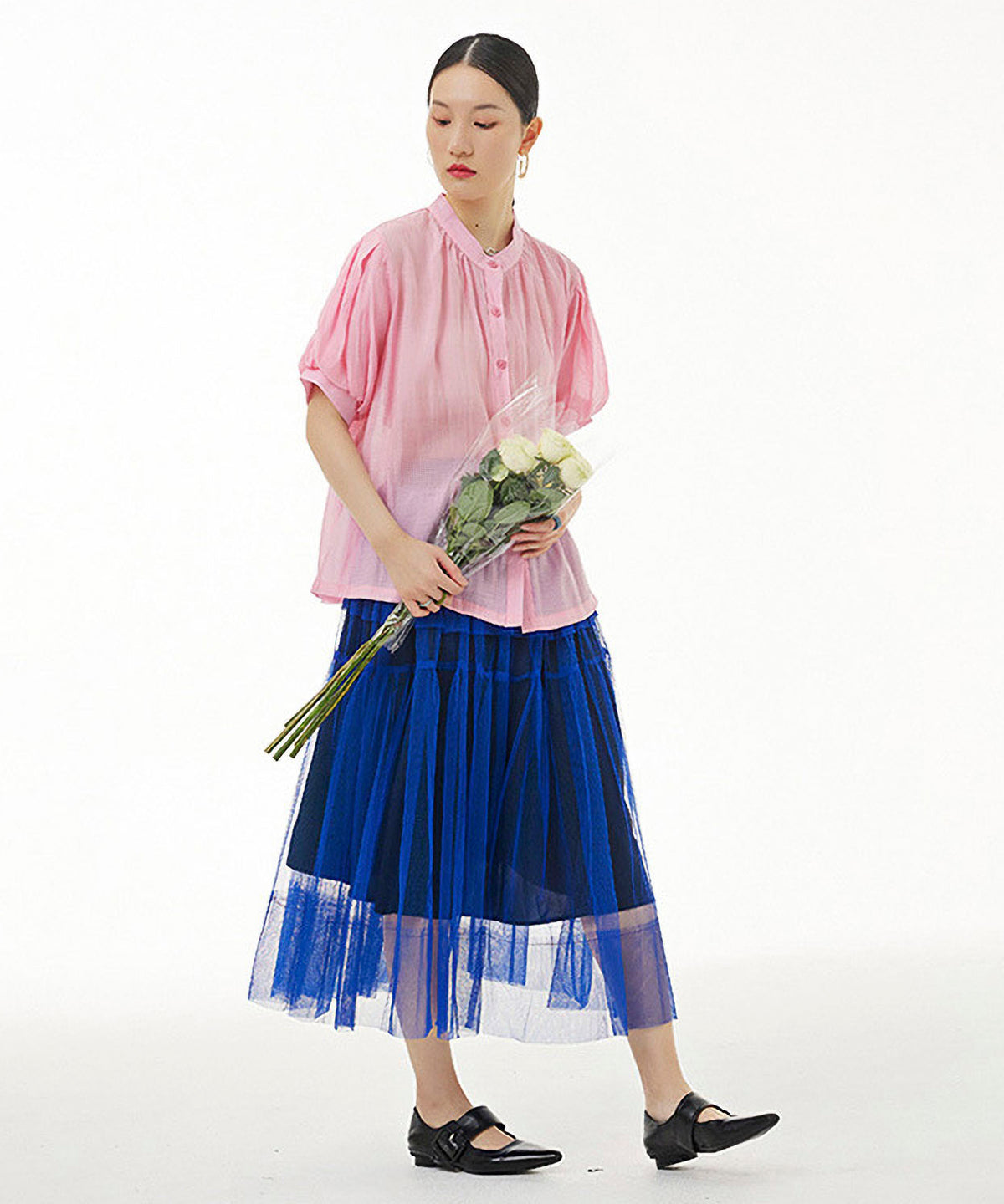 See-through Mesh Skirt