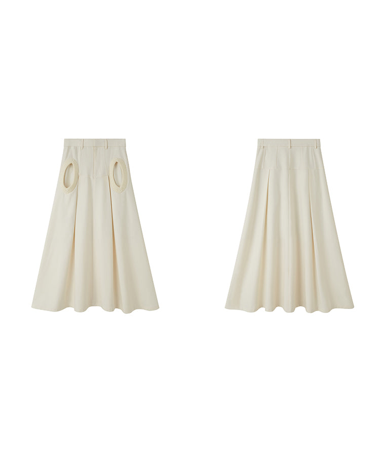 Circle Pocket Skirt