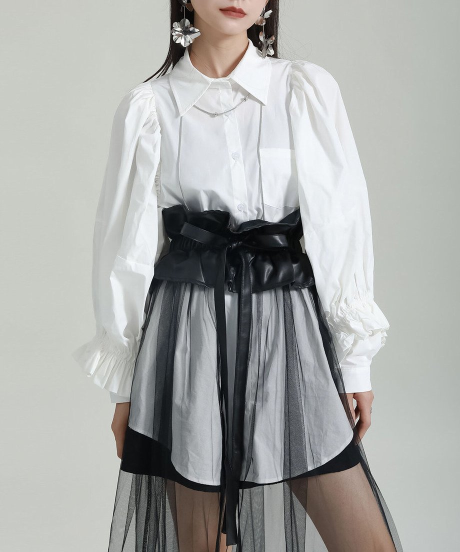 Tulle Wrap Belt