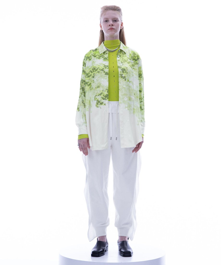 Forest Light Satin Shirt