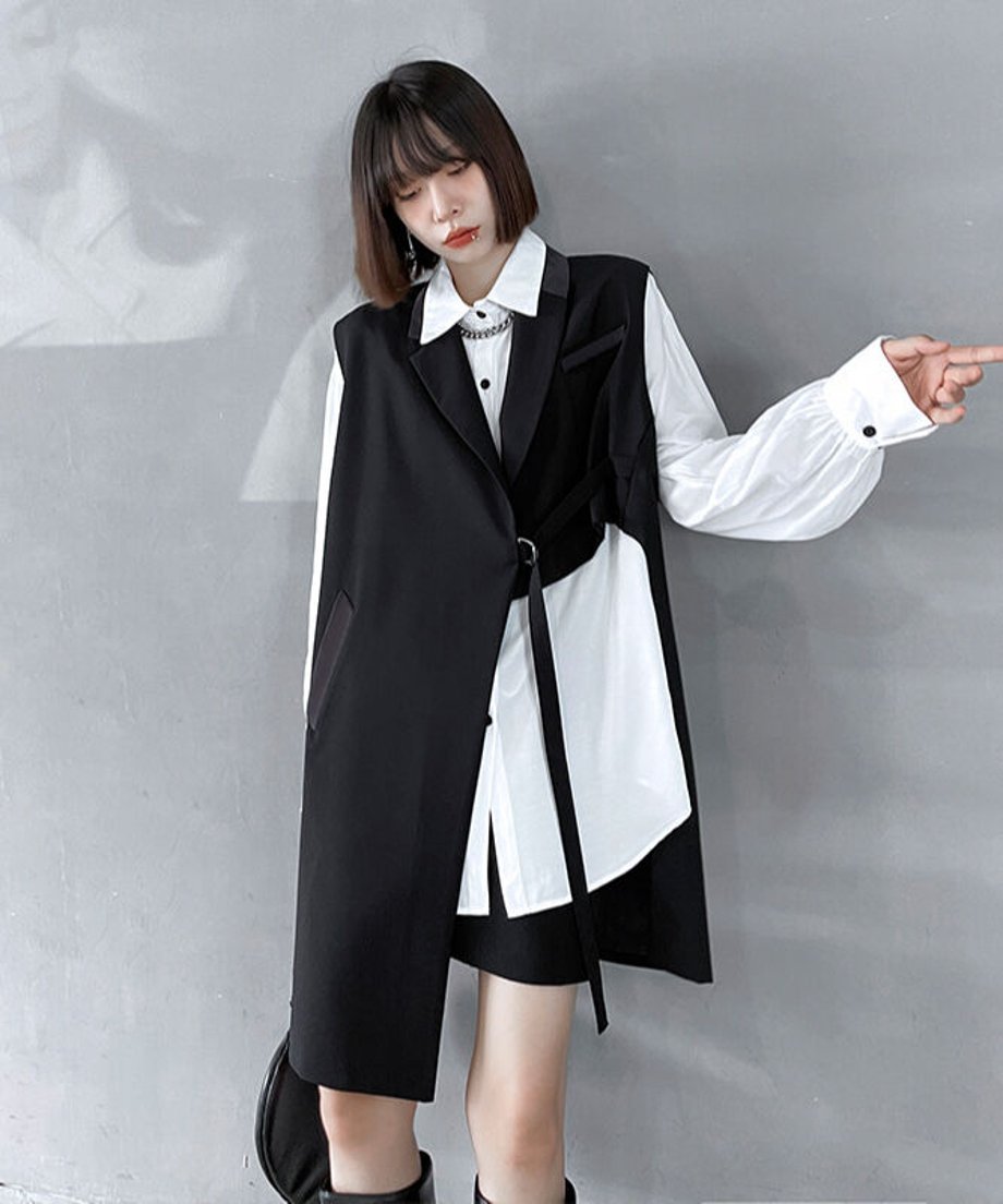 mirror naccino vest