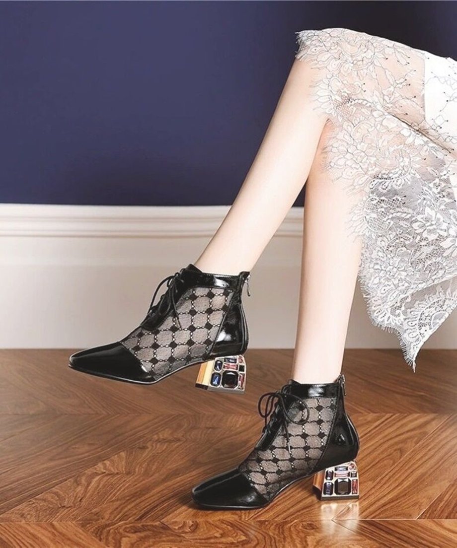 visual mesh boots