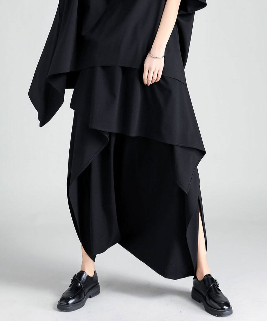 Layered Sarouel Pants