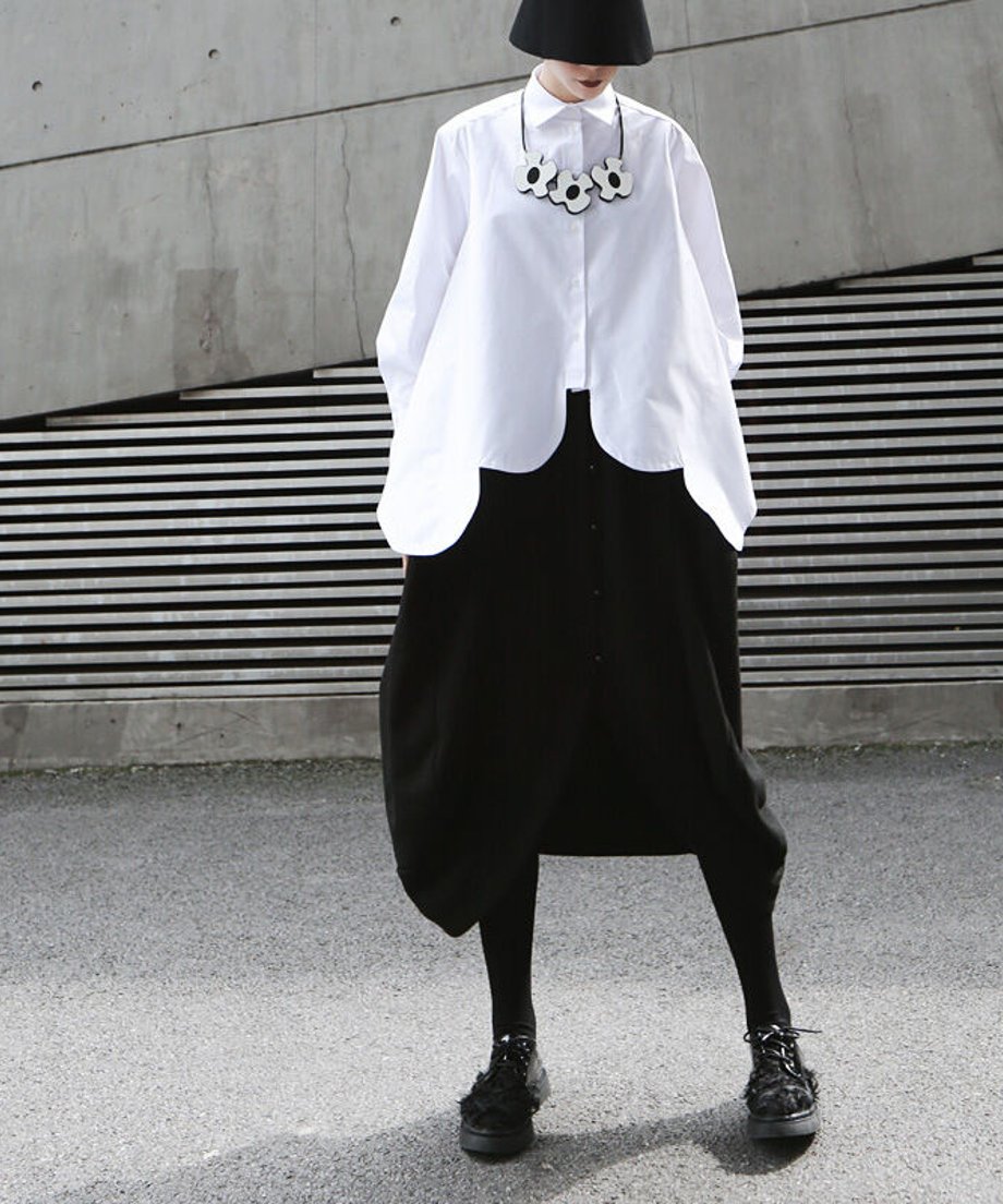 Scalloped Shirt