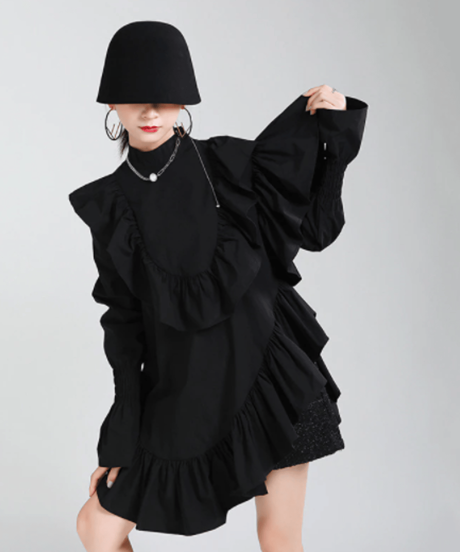 Cuffed Scrum Mini Dress