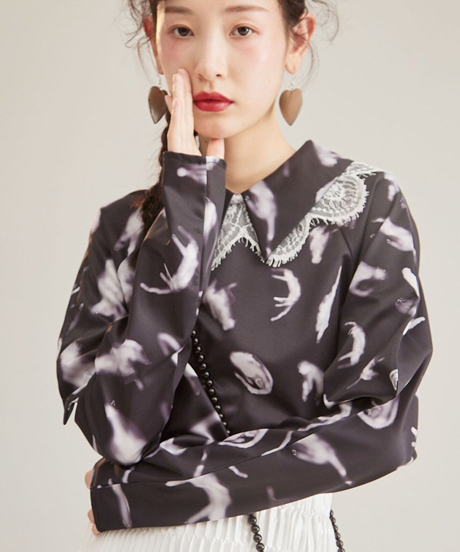 charles morche blouse