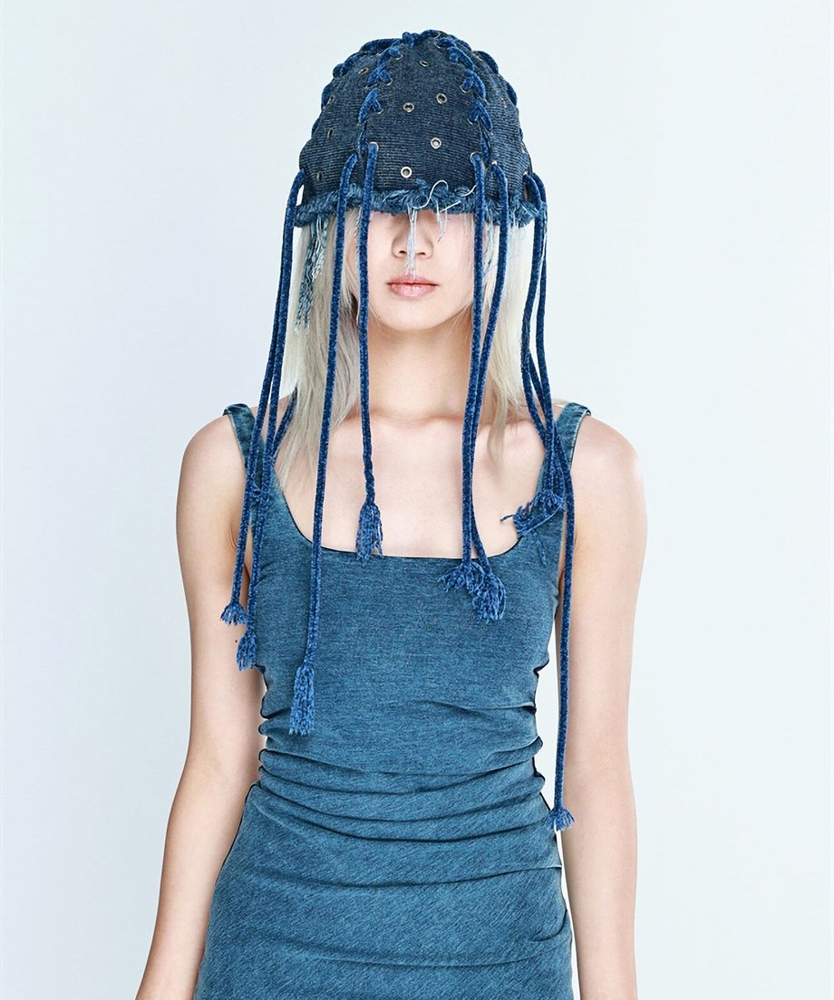 Eyelet Tulip Hat