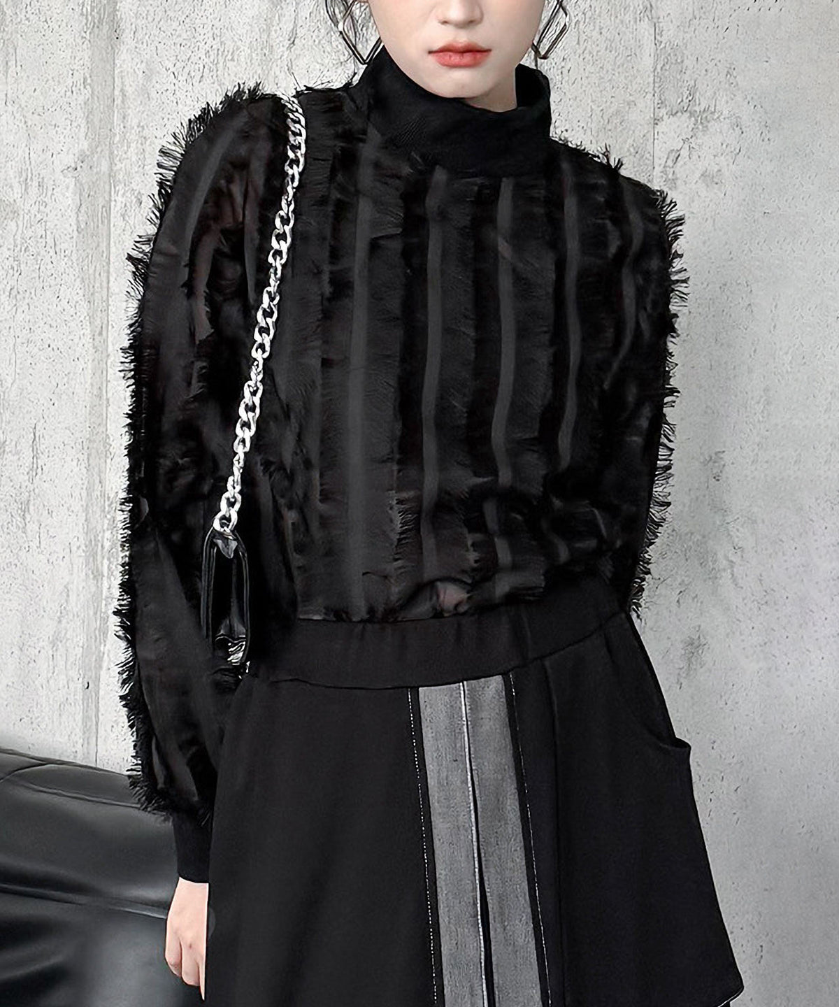 Fringe Line Top