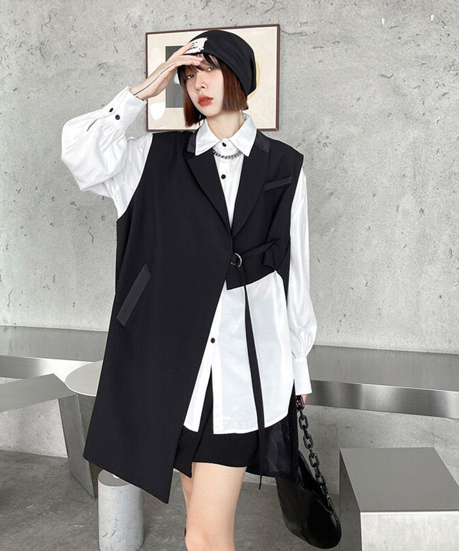 mirror naccino vest