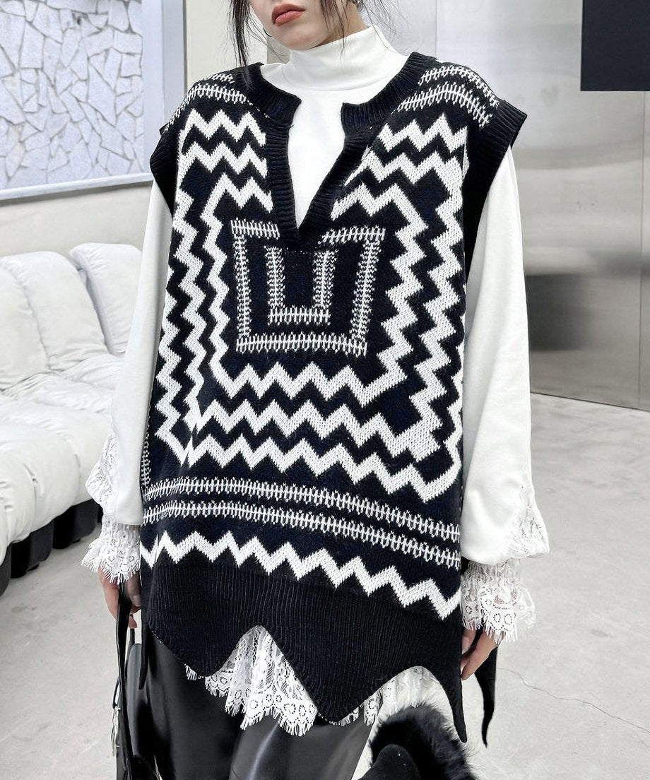 Neck Slit Vest