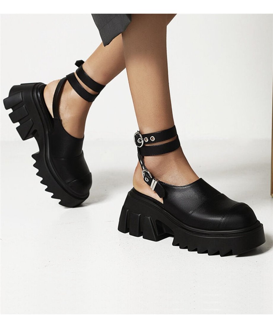 Platform Sabot Sandals