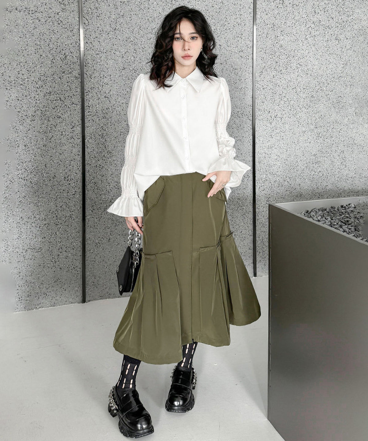 Mamluk Sleeve Blouse
