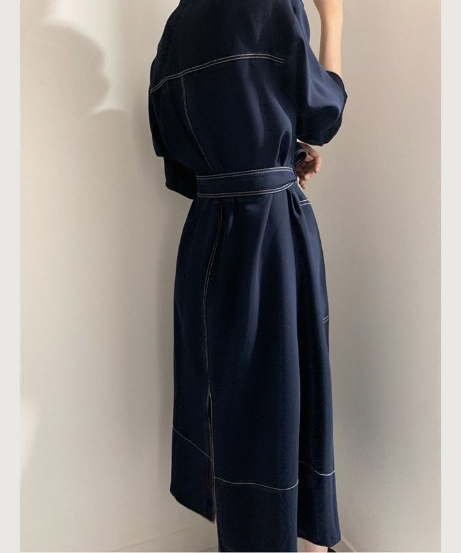 Modern Stitch Flare Dress